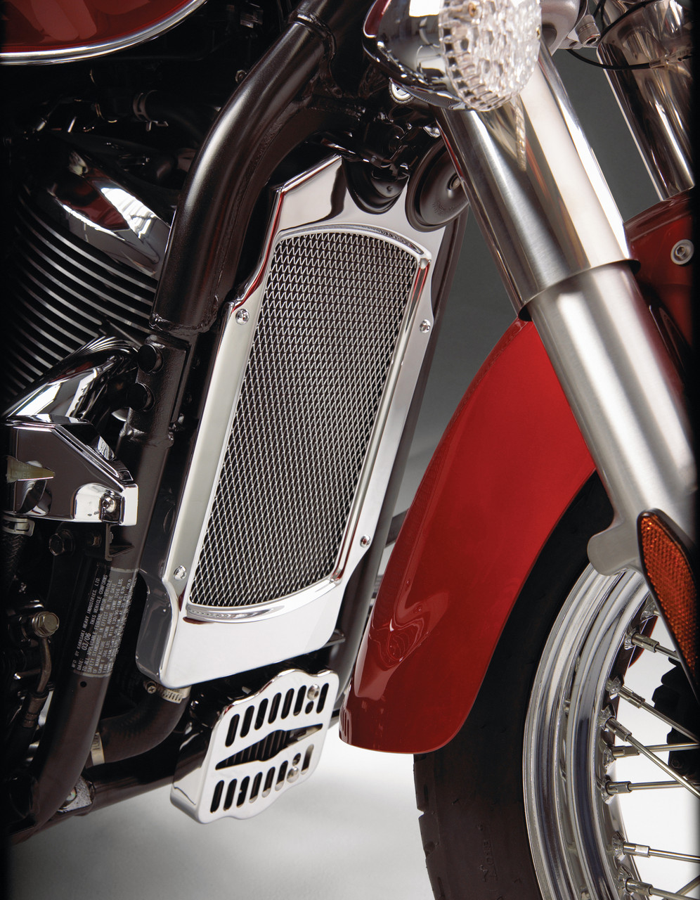 Show Chrome Accessories Mesh Radiator Grille Vn900, 71-321