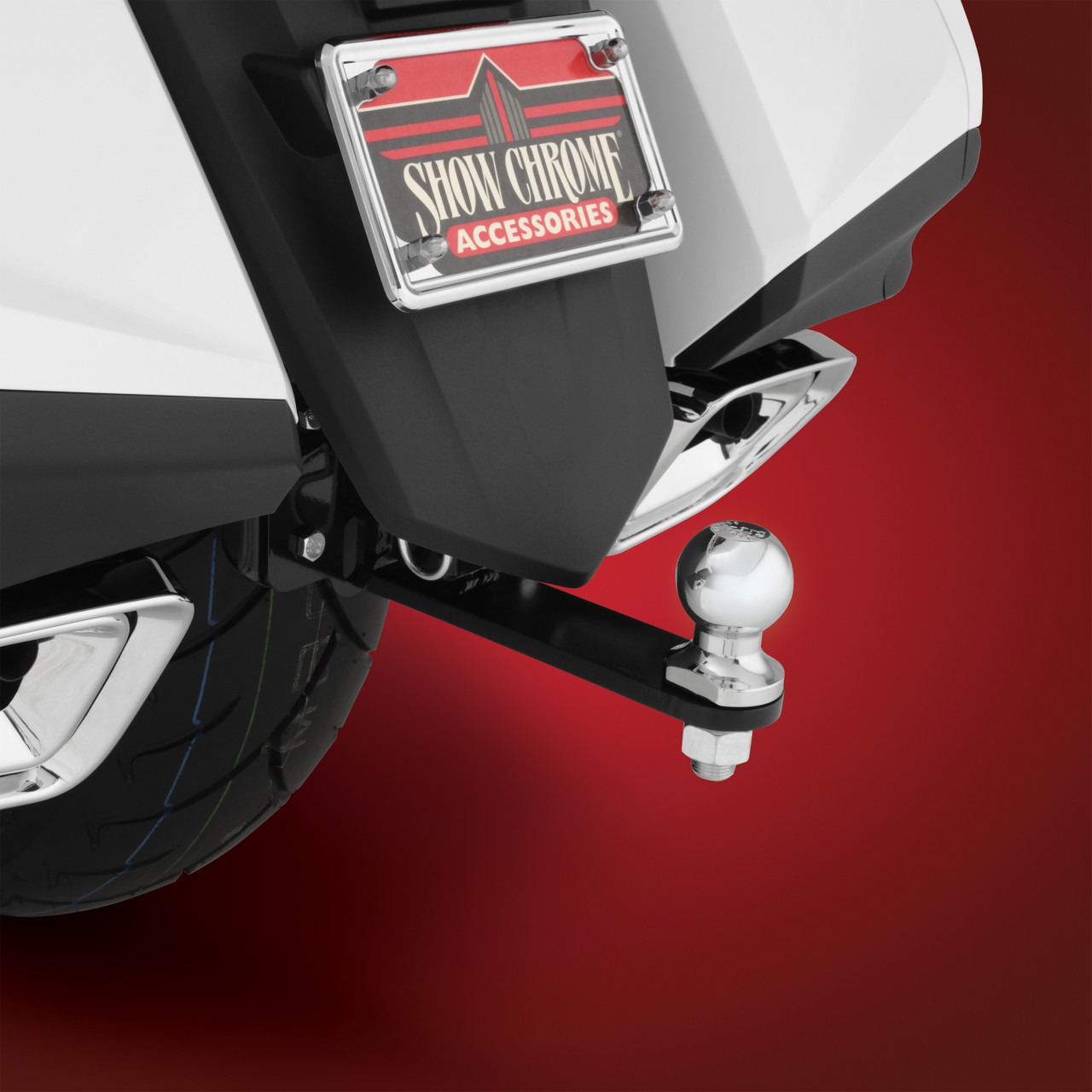 Show Chrome Accessories New Vertical Receiver Hitch Gl1800, 52-921