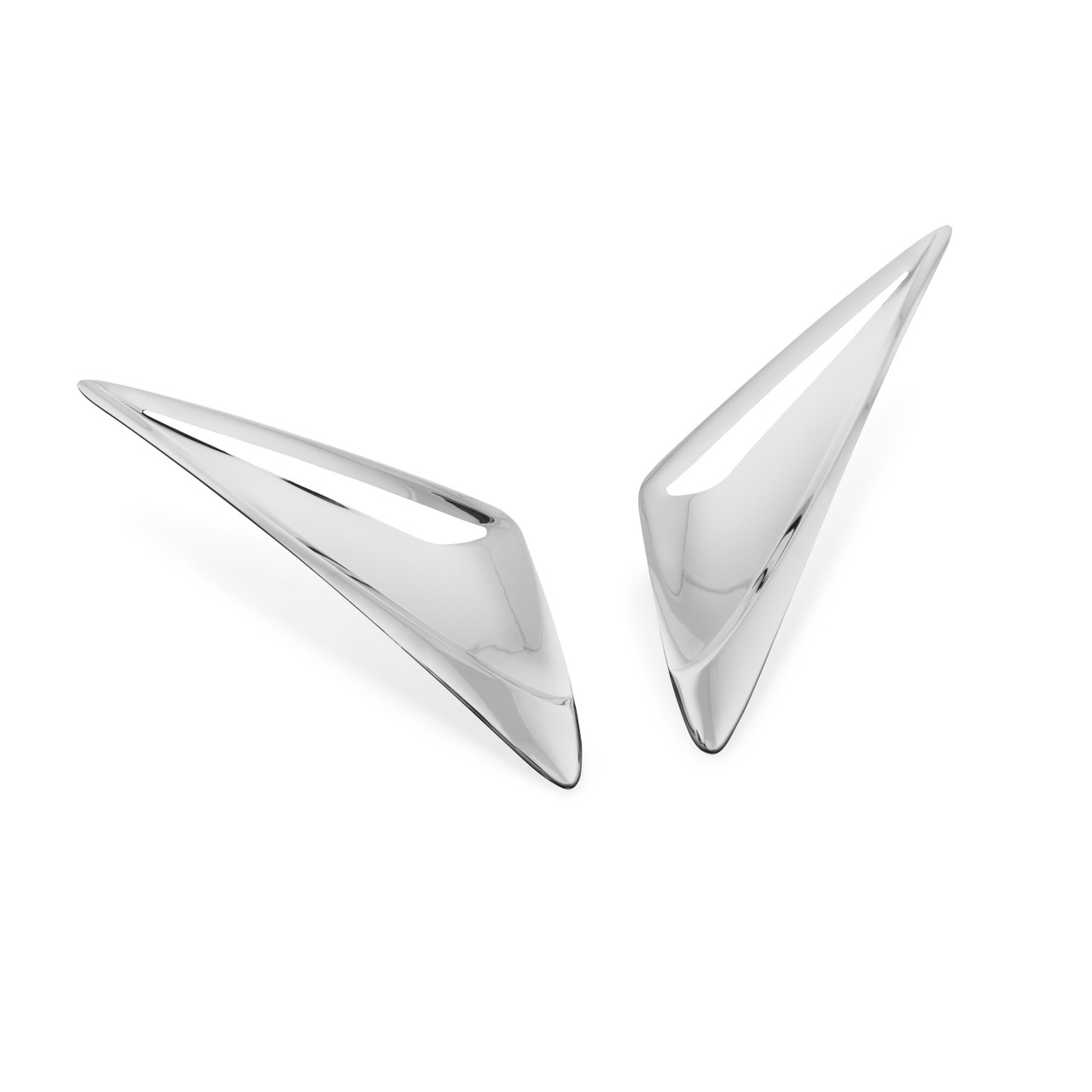 Show Chrome Accessories Windshield Garnish Vents, 52-796