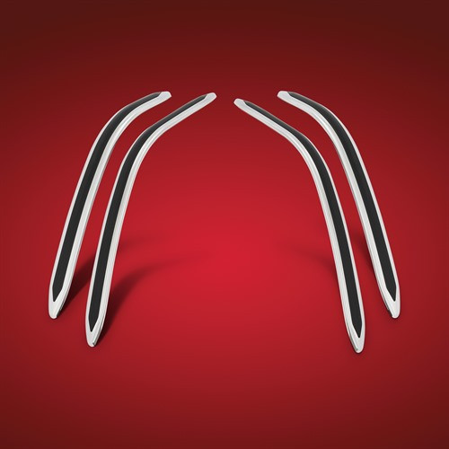 Show Chrome Accessories Gt Saddlebag Scuff Strips, 52-957