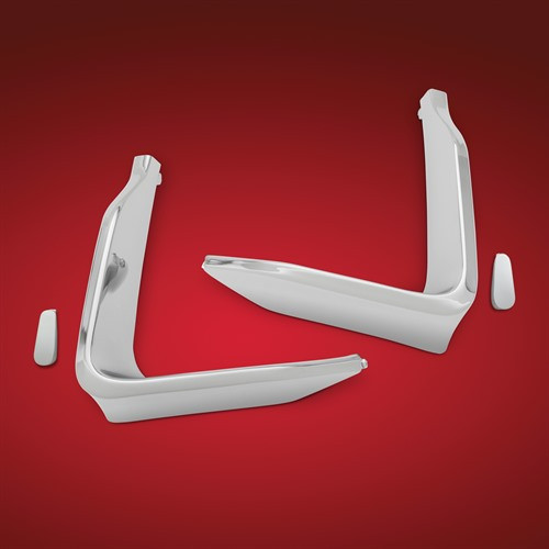 Show Chrome Accessories Lower Fairing Corner Trim, 52-550
