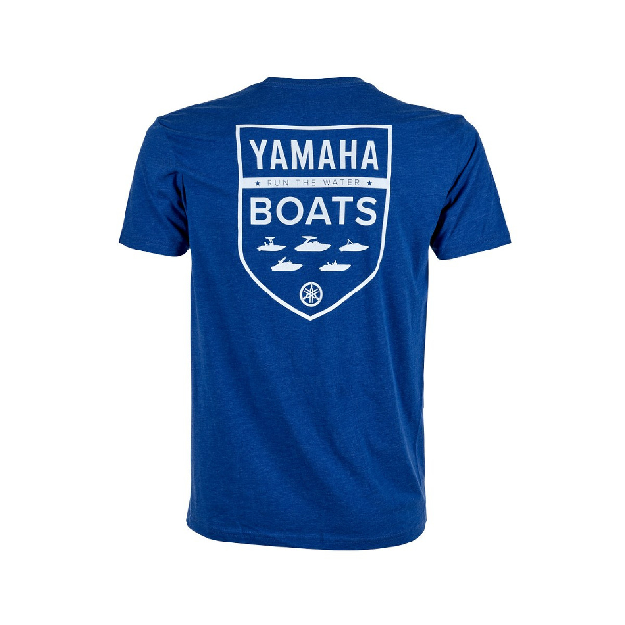 Yamaha Men's ExtraLarge Run the Water Boats Short-Sleeve Tee, WTC-20TYB-BL-XL
