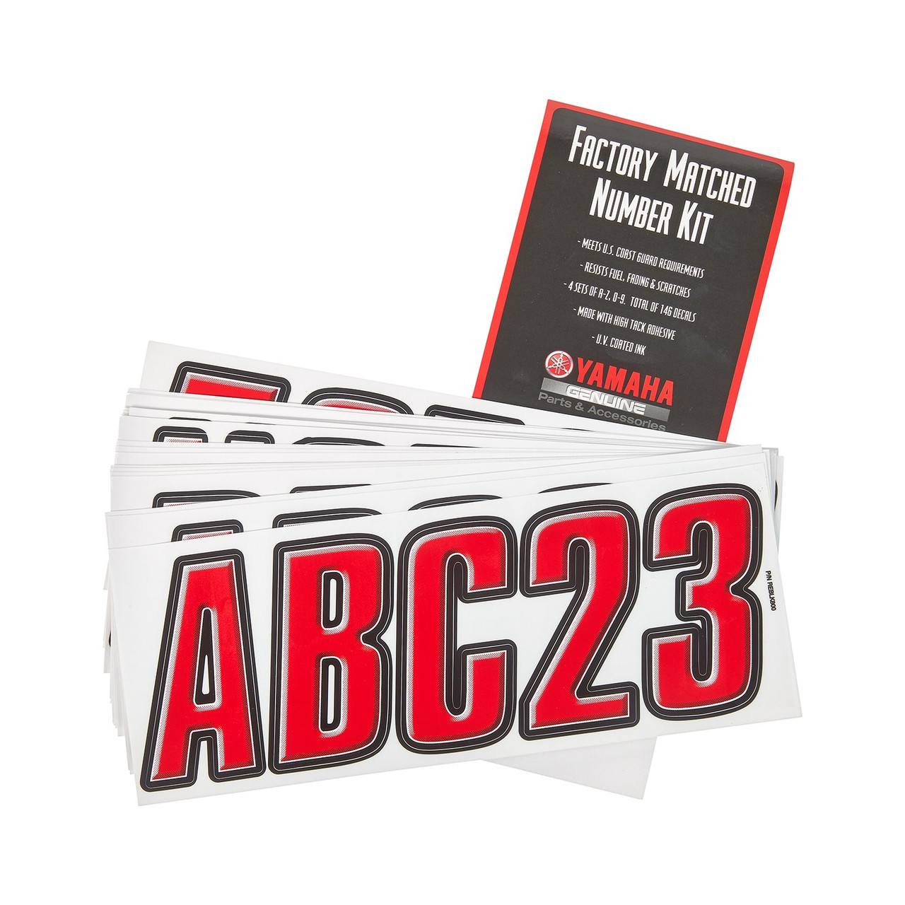 Yamaha New OEM, Series 800 Registration Kits, SBT-REBLK-80-13