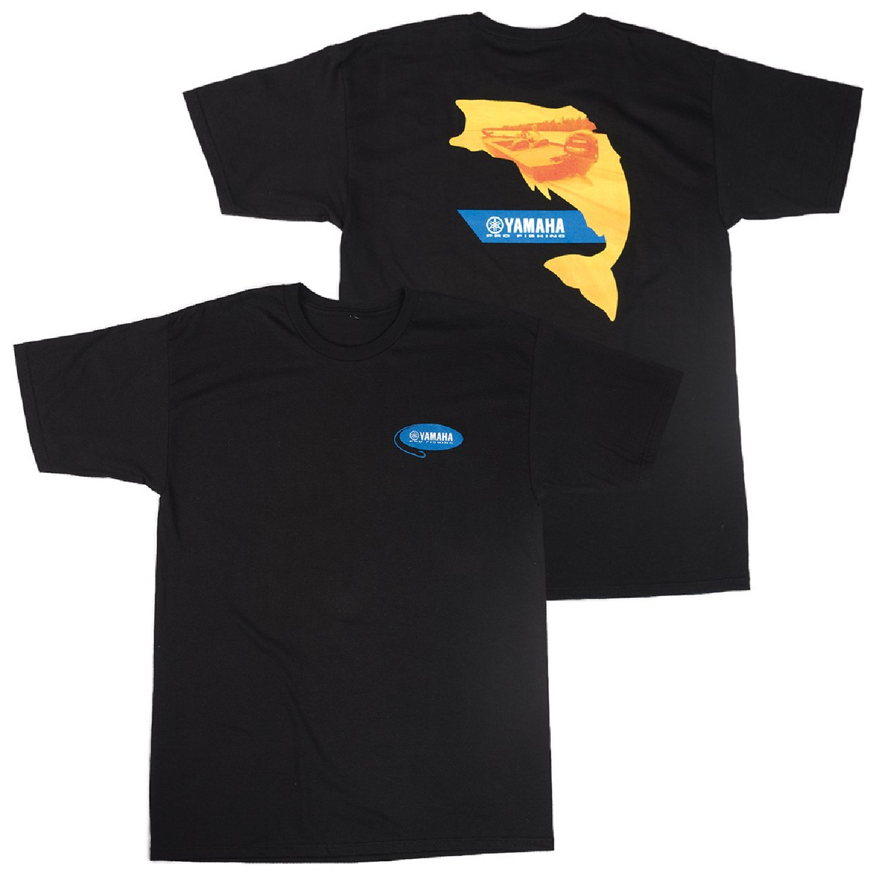 Yamaha New OEM Men's Pro Fising VMAX Tee, CRP-18TVM-BK-2X