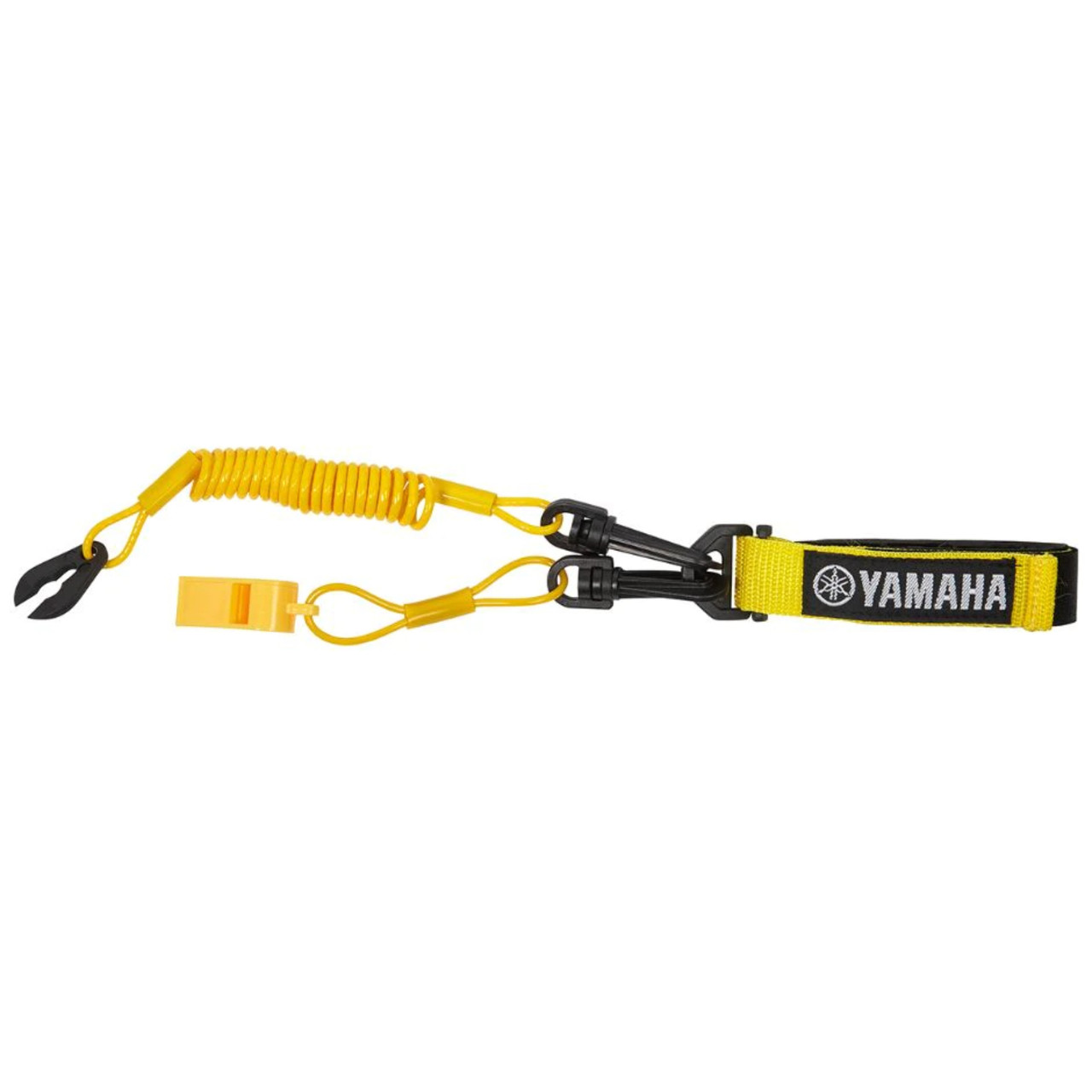 Yamaha New OEM Yellow WaveRunner Pro Lanyard with Whistle, MWV-PROLN-YD-YL