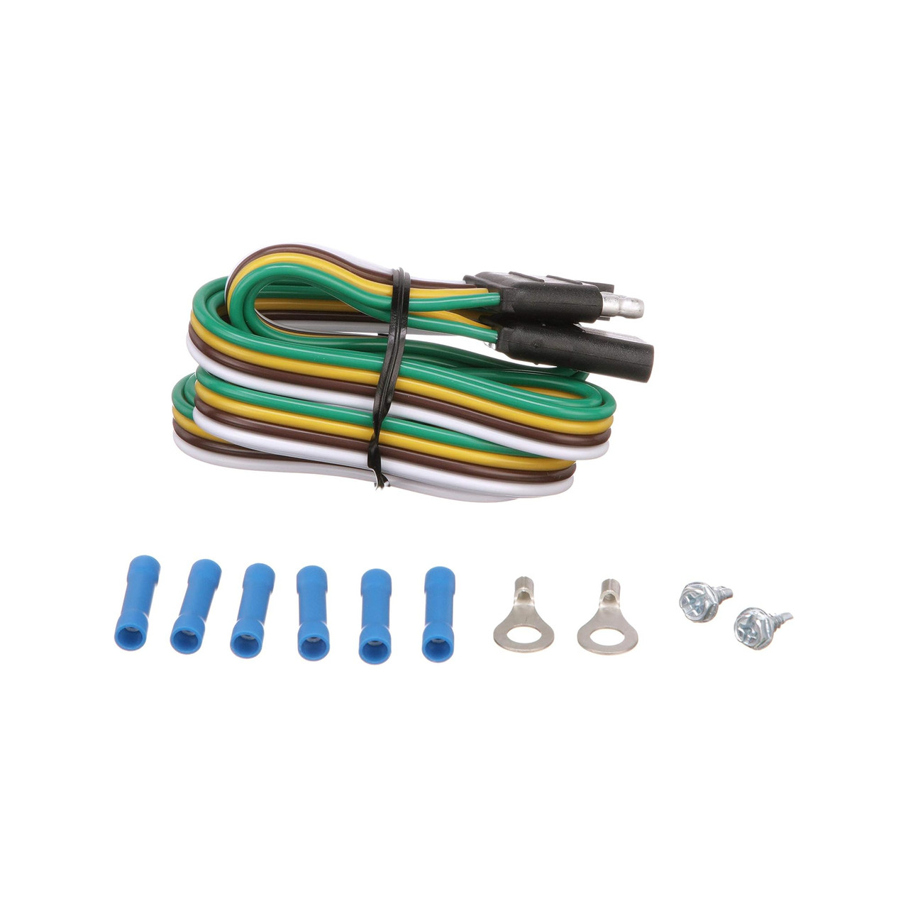 Seachoice New 4-Way Flat Both Side Loop Trailer Harness, 50-57931