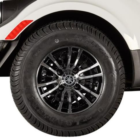 Yamaha OEM 10" W/M Casino Whl Asmbly, Blk, GCA-JC352-00-BK