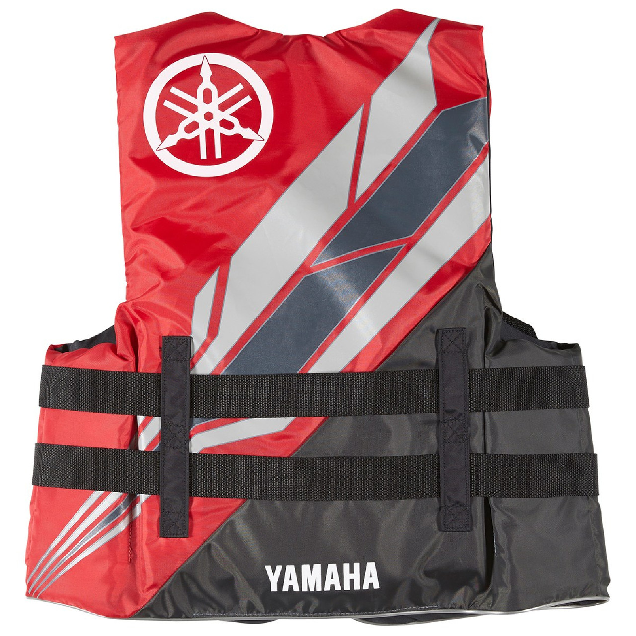 Yamaha New OEM Men's 18V3B Value Nylon 3-Buckle PFD, MAR-18V3B-RD-XL