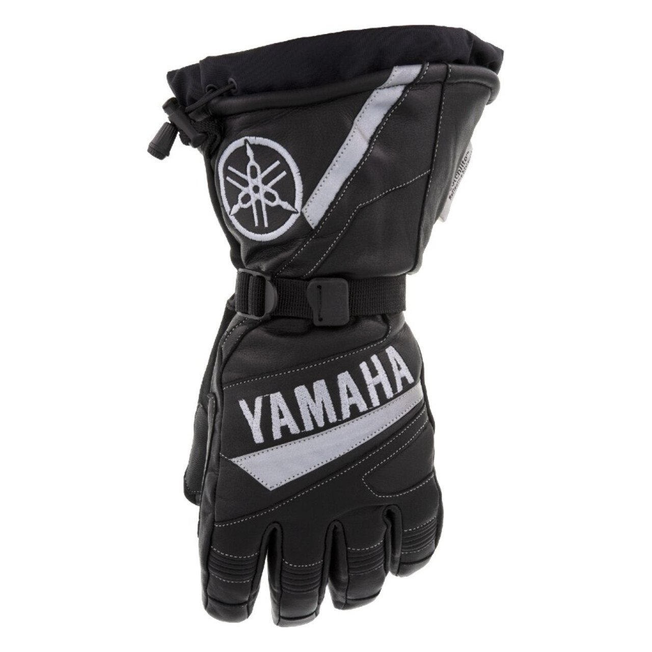 Yamaha New OEM Leather Gauntlet Glove by FXR, Small, 180-80314-00-07