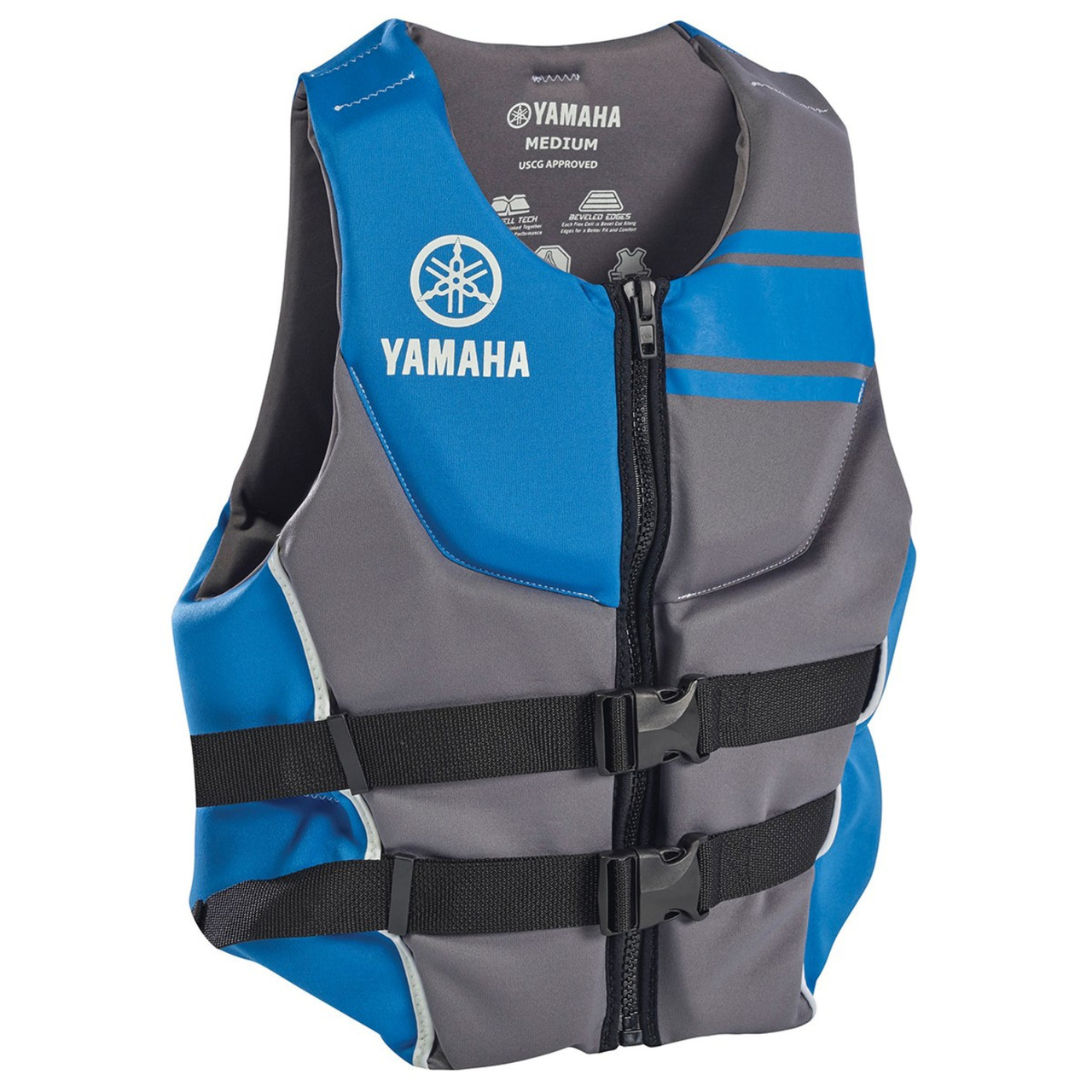 Yamaha New OEM 20VNE Neoprene Adult Lifejacket/PFD, MAR-20VNE-BL-SM