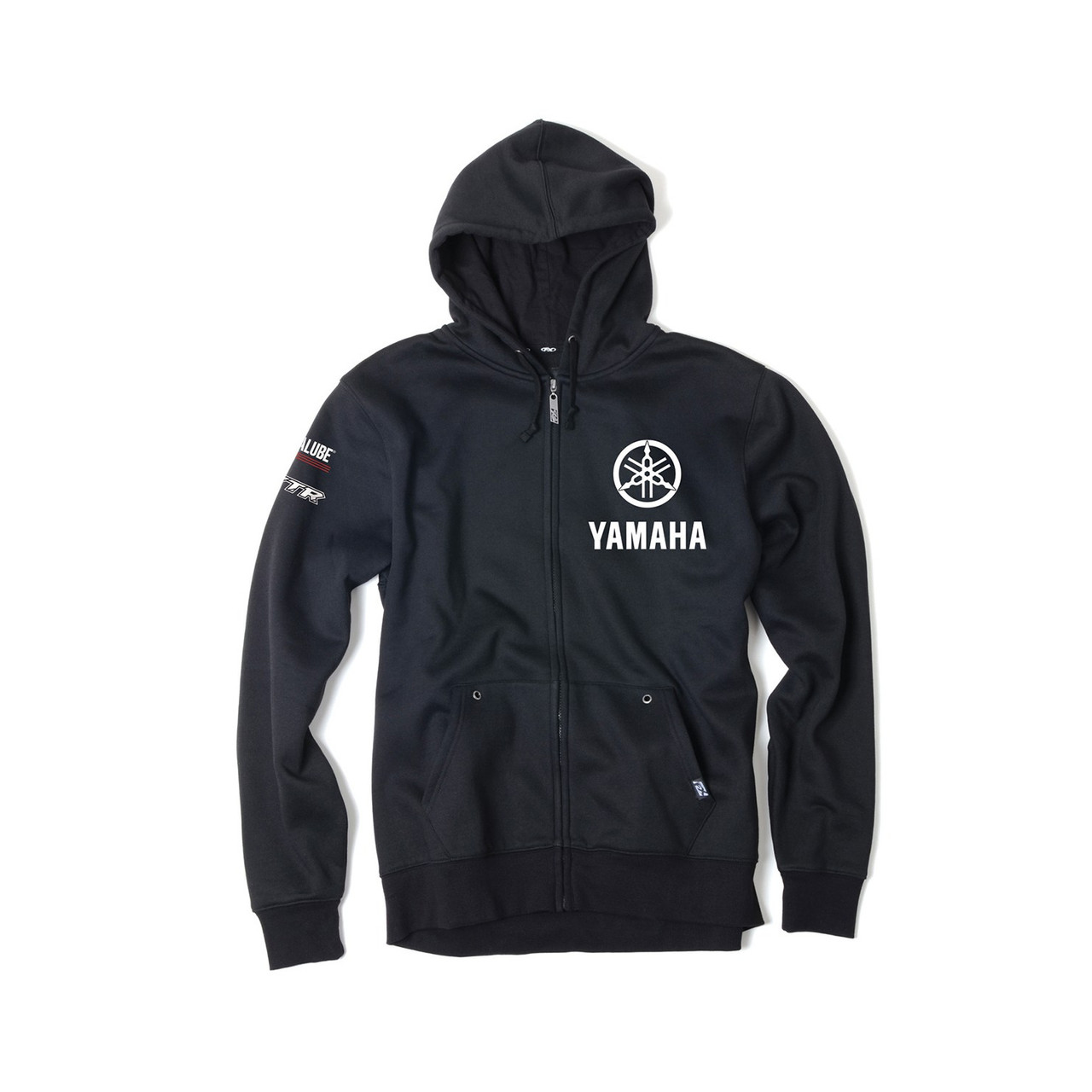 Yamaha New OEM Factory Effex Tuning Fork ZipUp Hooded Sweatshirt VFE-17FZP-BK-2X