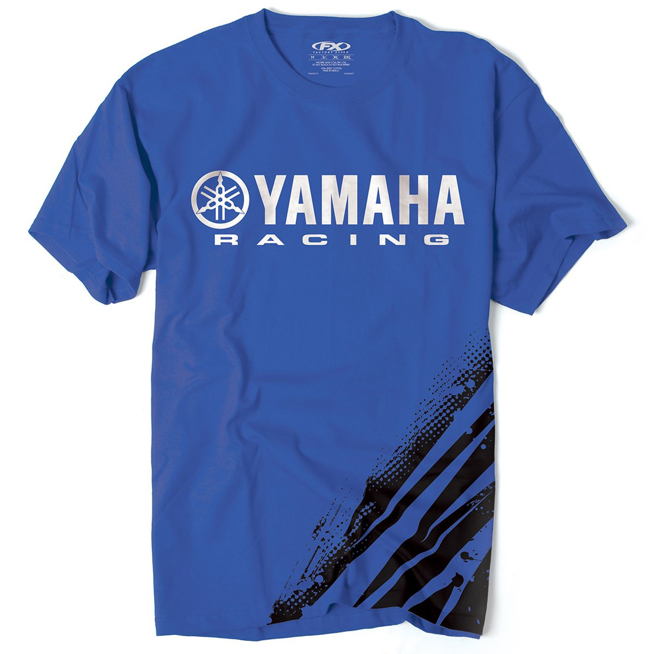 Yamaha New OEM Factory Effex Men's Racing Flare Short Sleeve Tee VFE-17SRF-BL-2X