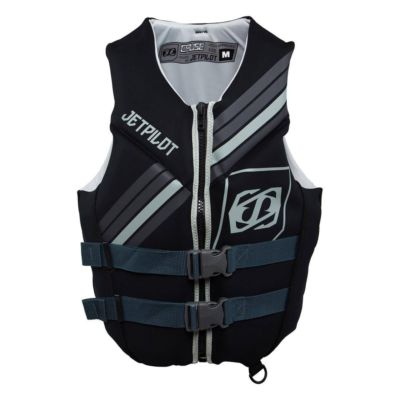 Yamaha New OEM Men's JetPilot® Cause 19234 PFD, X-Small, WJP-19234-BK-XS