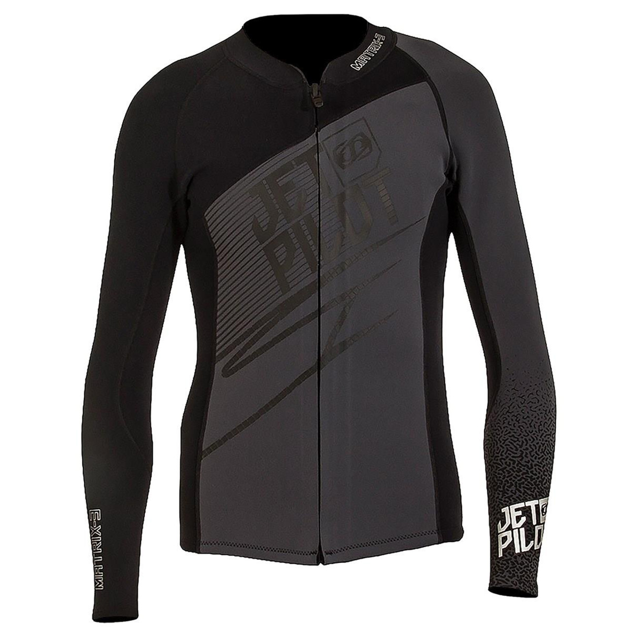 Yamaha OEM Wetsuit Top-Matrix Neo Bk, WJP-17141-BK-2X