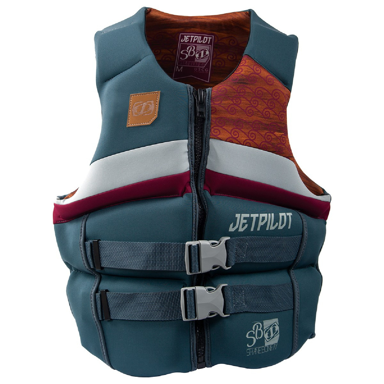 Yamaha New OEM Men's JetPilot Shane Bonifay Neoprene PFD, WJP-18236-GY-2X