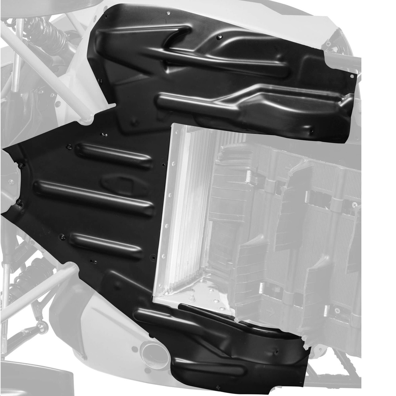 Yamaha New OEM Mtx Skid Plate, SMA-8MP34-00-BK