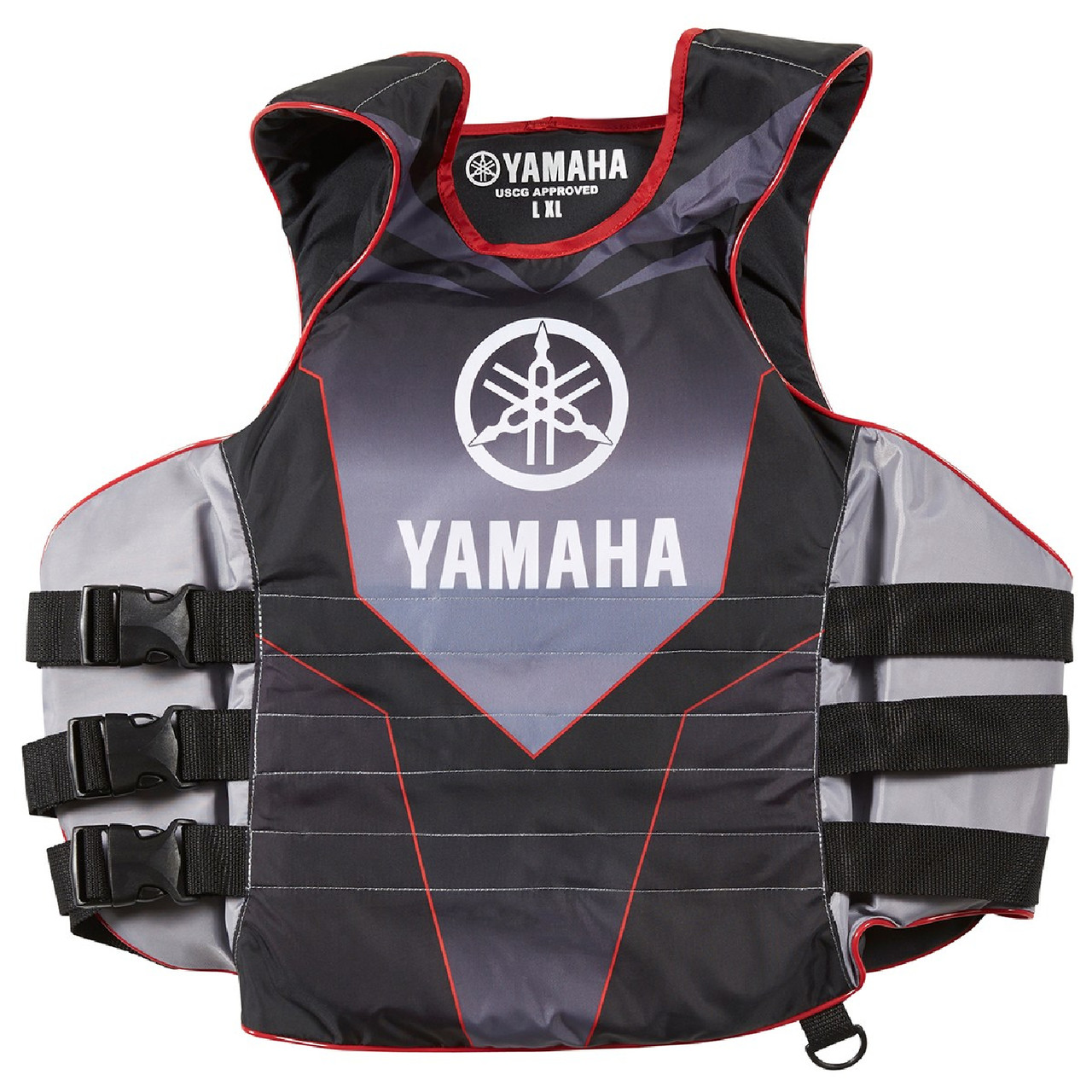 Yamaha New OEM Men's 18VSE Nylon Side-Entry PFD, MAR-18VSE-BK-LX