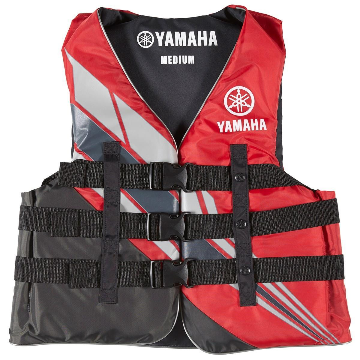 Yamaha OEM Pfd-Yamaha Nylon Red, MAR-18V3B-RD-XS