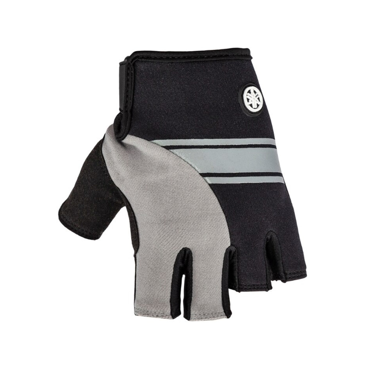 Yamaha New OEM 3/4-Finger Ride Gloves, Adult X-Large, MAR-20G34-BK-XL