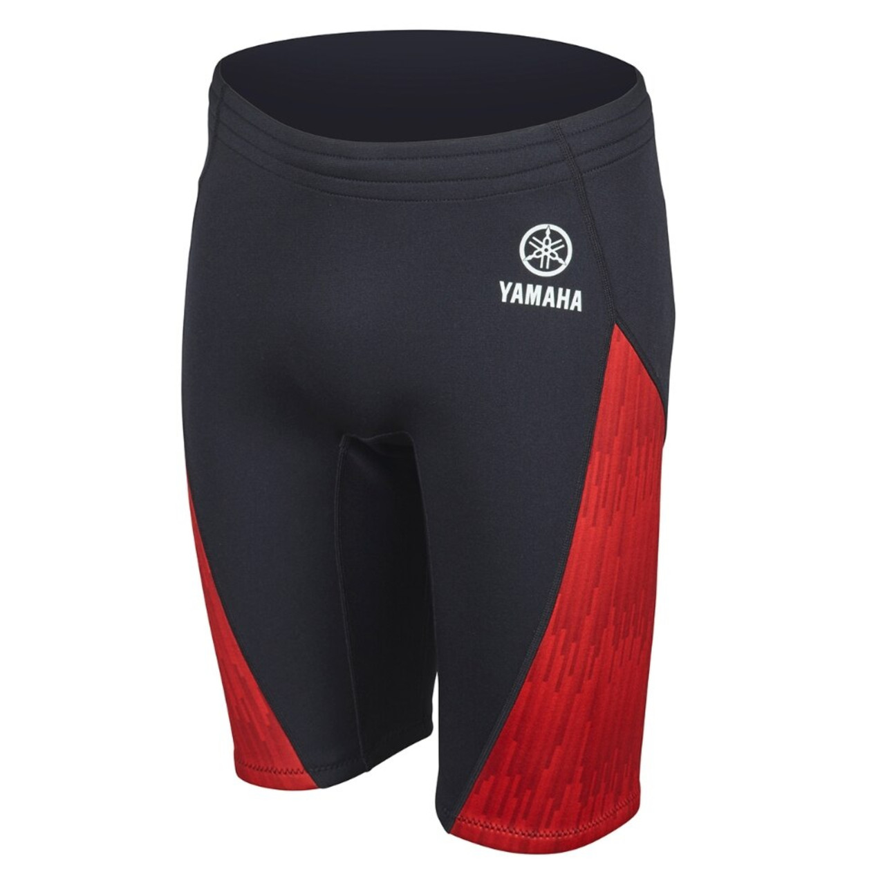 Yamaha New OEM Men's Neoprene Ride Shorts, Large, MAR-19SNE-RD-LG