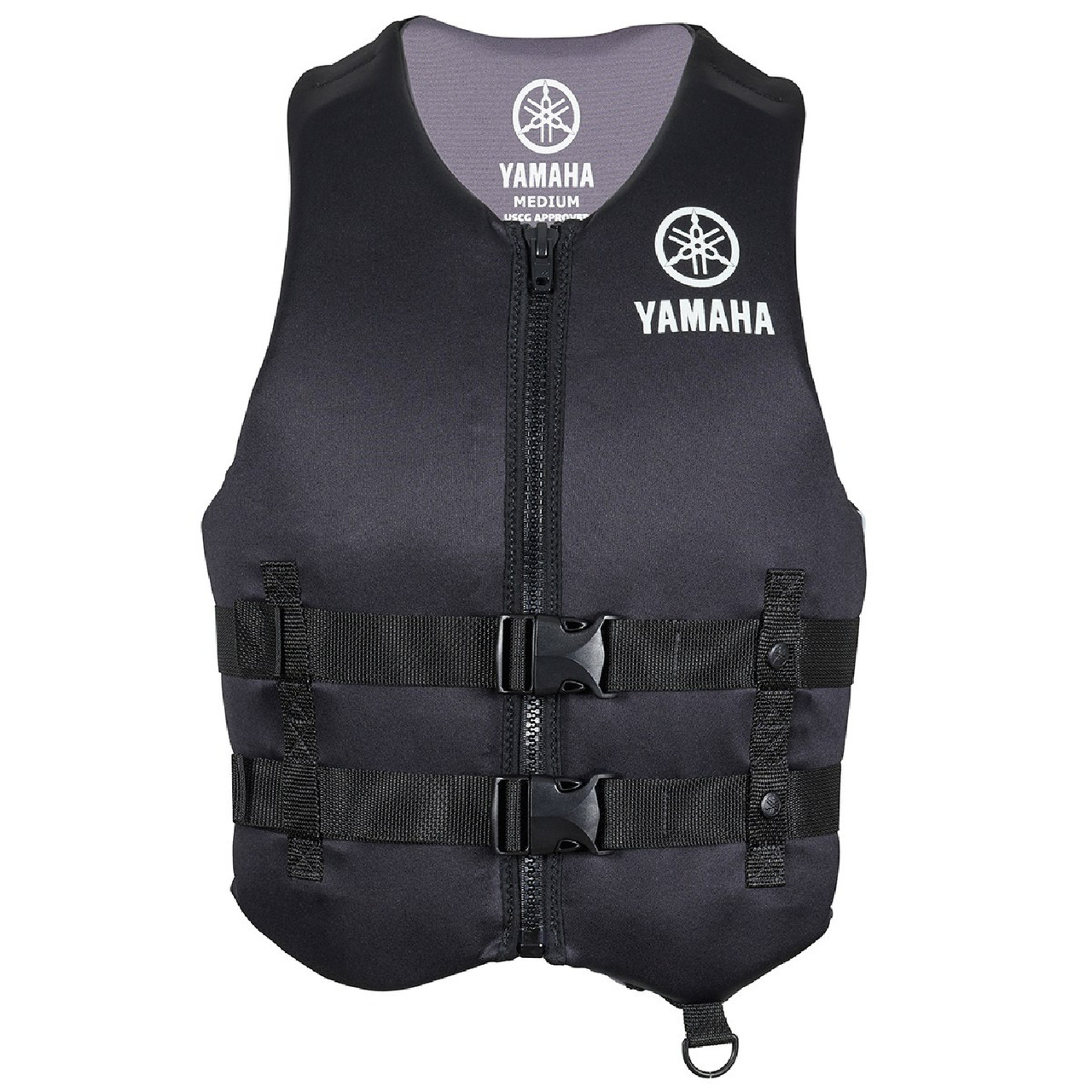 Yamaha New OEM Men's 19VVN Neoprene 2 Buckle PFD, MAR-19VVN-BK-XS
