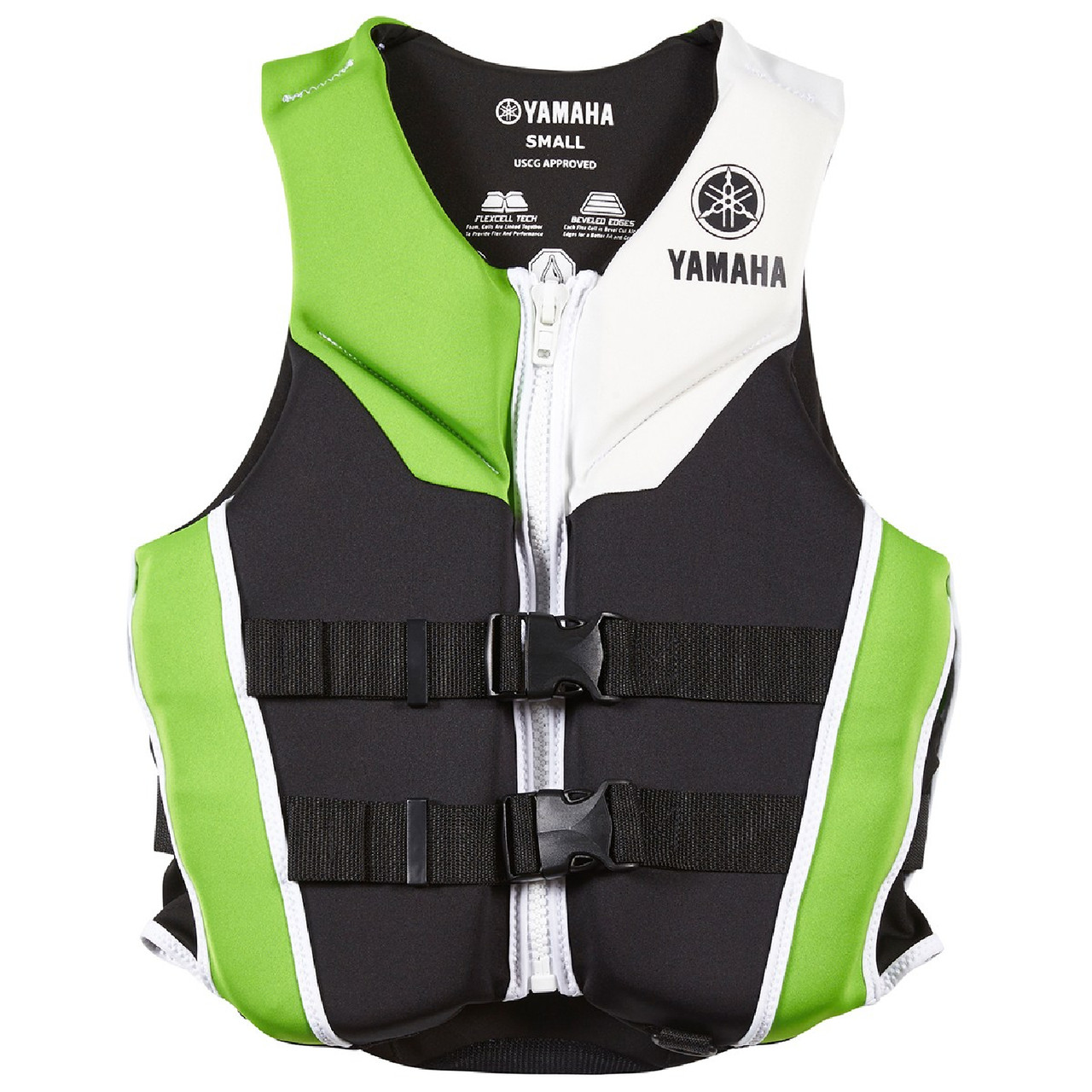 Yamaha New OEM Ladies 17VNE Neoprene 2-Buckle PFD, MAW-17VNE-GN-XL