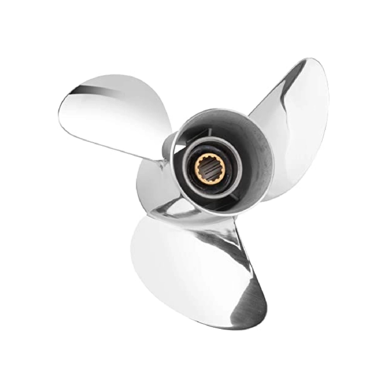 Yamaha New OEM 3 Blade 14 1/4" X 24" V6 propeller, MAR-GYT3B-V6-24