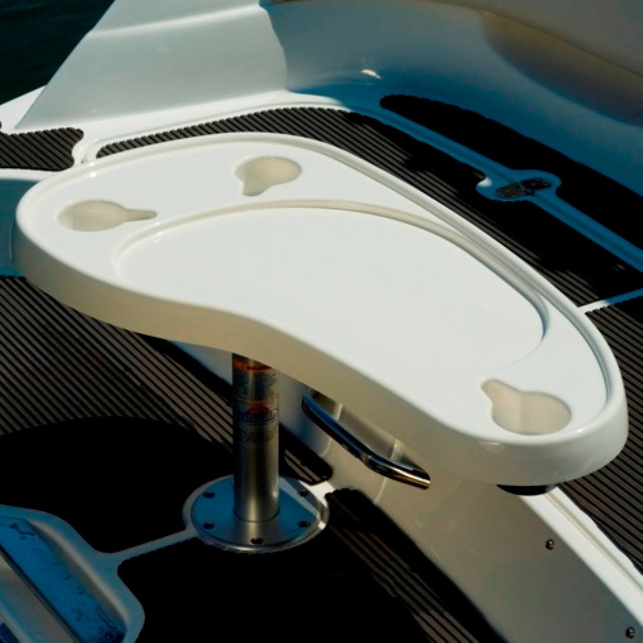 Yamaha OEM Stowable Kidney Shaped Sport Boat Table, SBT-KDNYT-BL-08