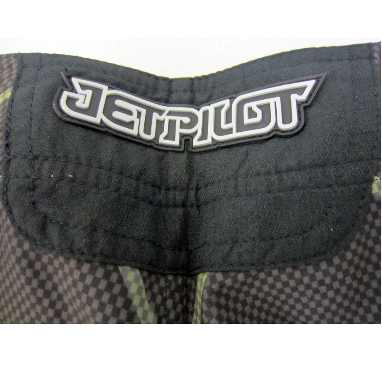 JetPilot New Mens Jet Fighter Boardshorts Swim Suit Trunks Black/Green Size 30
