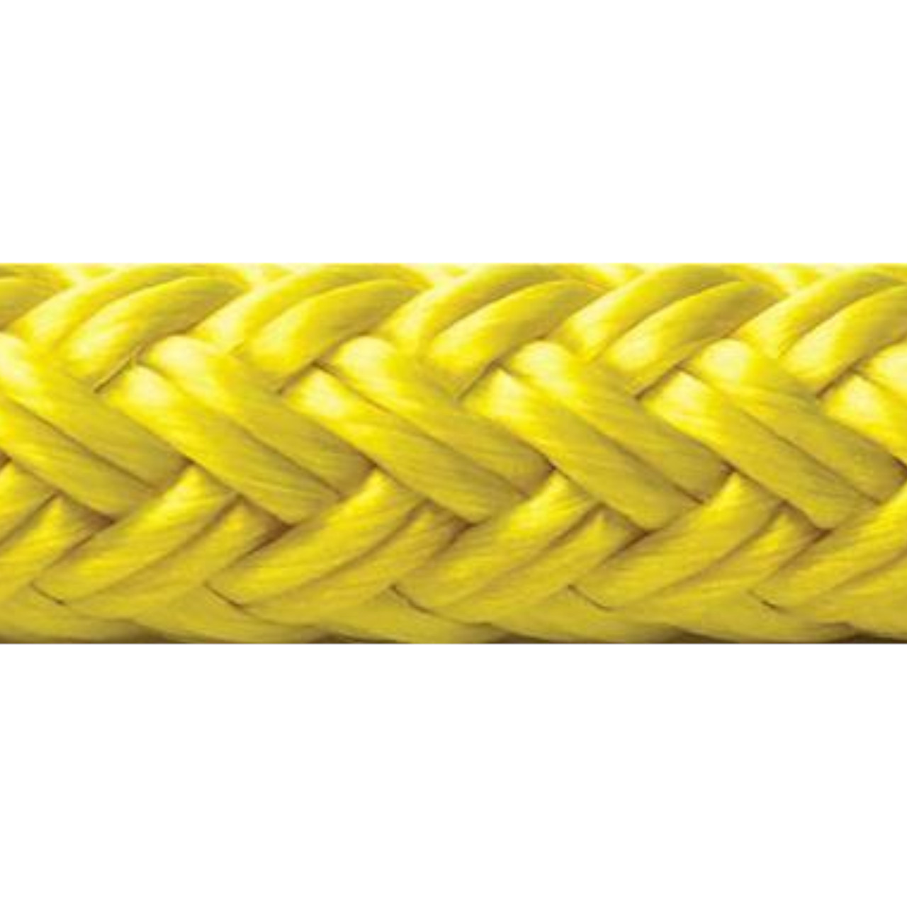 Seachoice, Premium Double Braid Nylon Yellow Dock Line 3/8" x 15', 50-39891