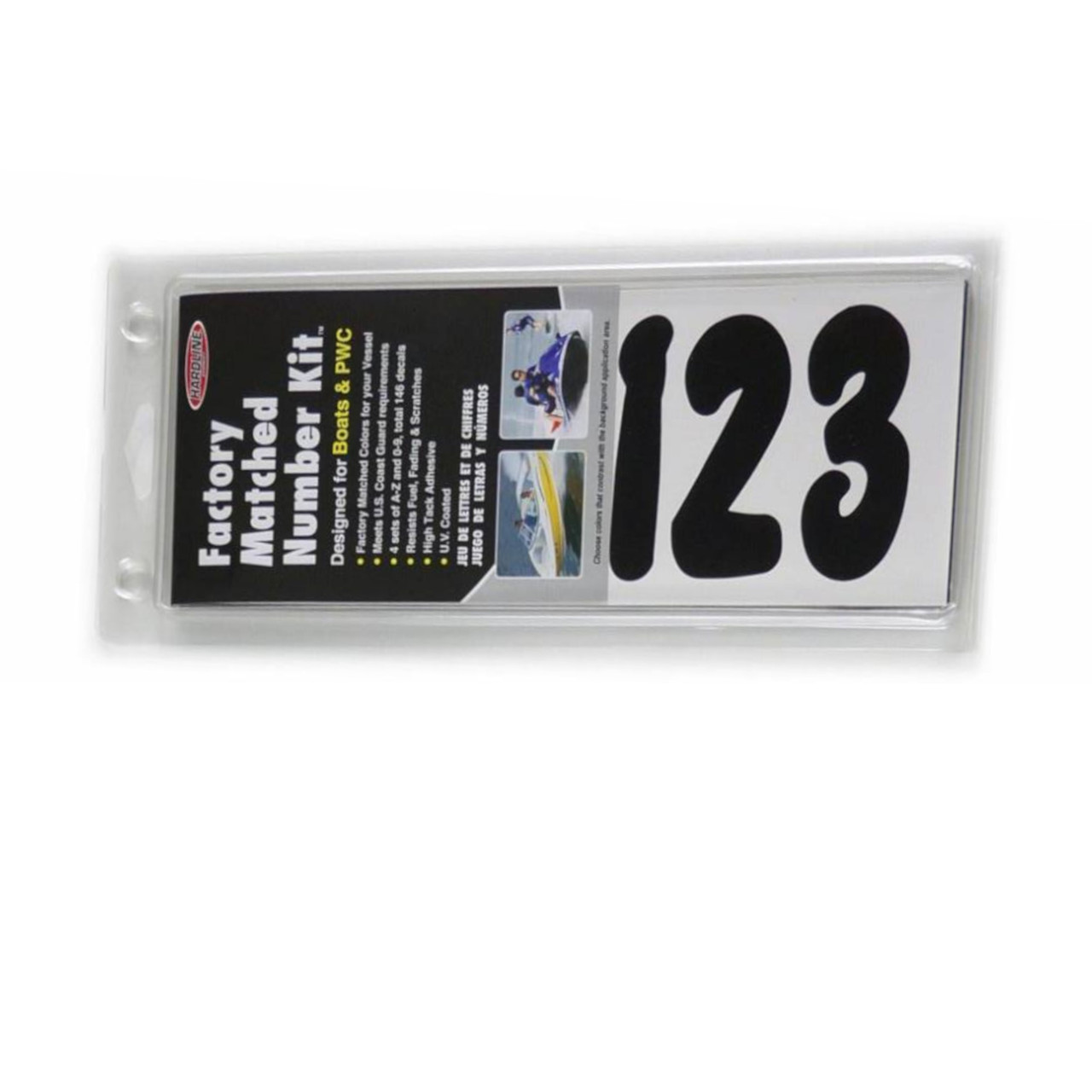 Hardline Products, Series 200EC Black Decal Registration Kit, 328-BLK200EC