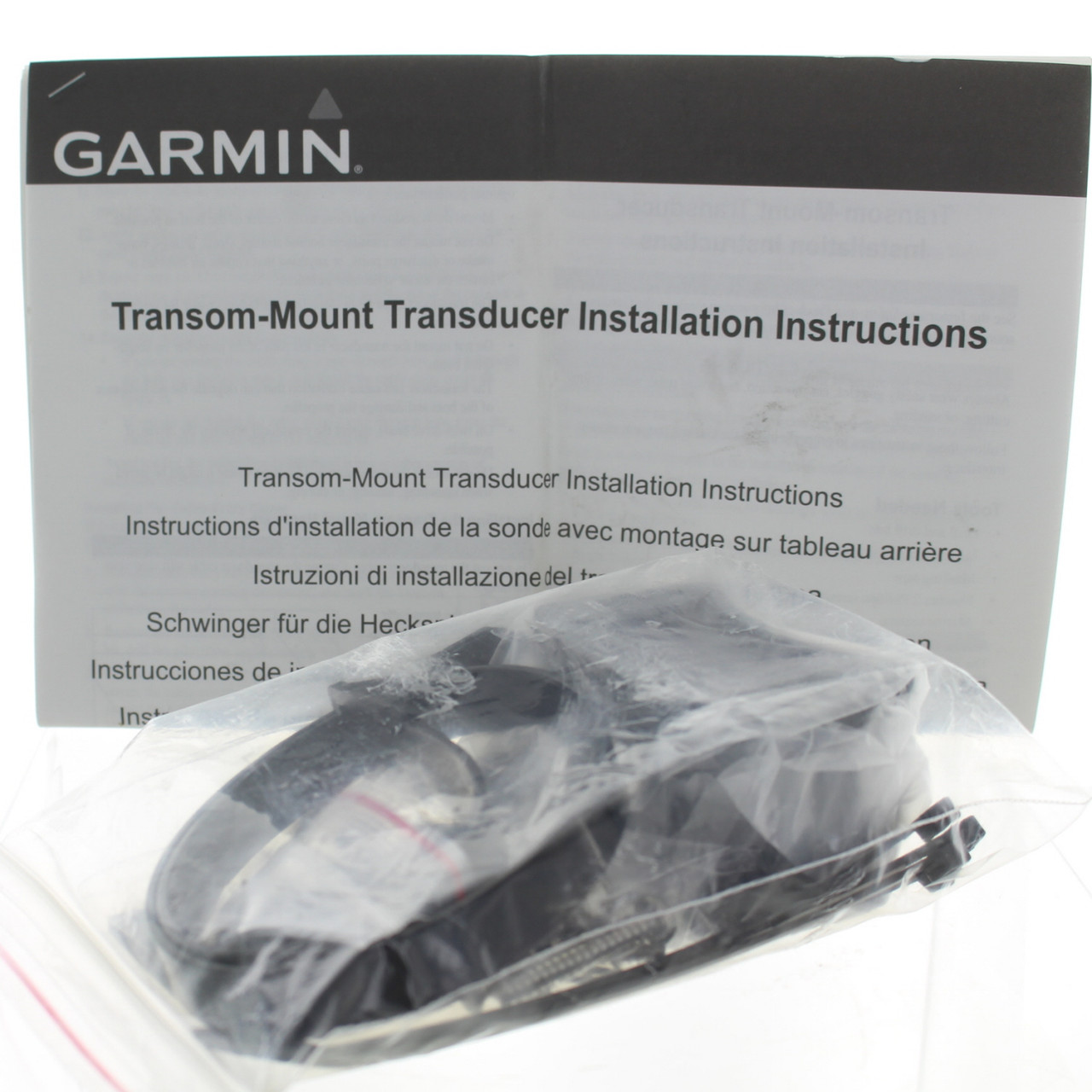 Garmin Transom/Trolling Motor Mount Dual Beam Transducer 010-10249-20