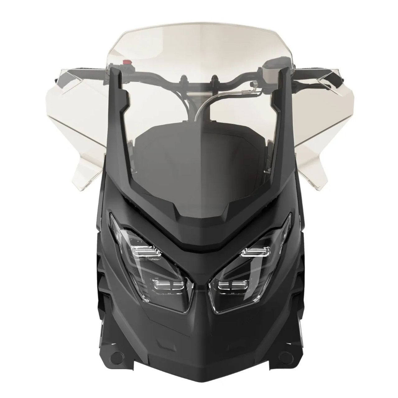 Ski-Doo OEM, Lynx Injection molded Medium Windshield Kit, 860202471