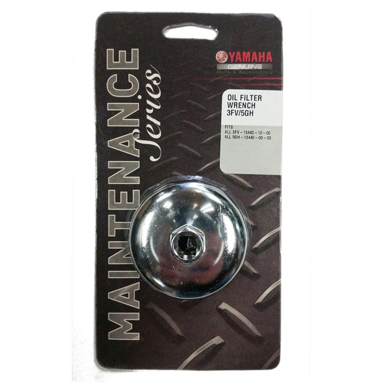 Yamaha OEM, Stamped Steel Chrome Plated Oil Filter Wrench, MTS-TLSKT-02-09