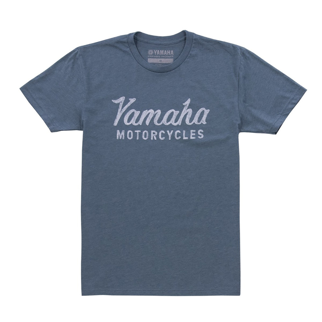 Yamaha New OEM, Navy and White Essentials Shop Short T-Shirt, VDF-21TES-BL-XL