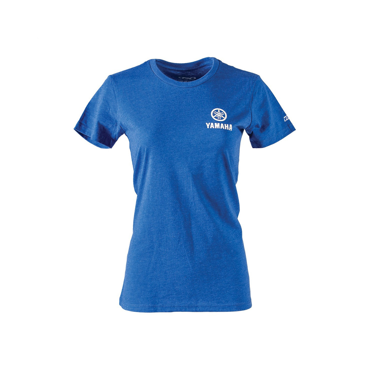 Yamaha New OEM Ladies Med, Factory Effex Icon SS T-Shirt, VFE-21TYA-BL-MD