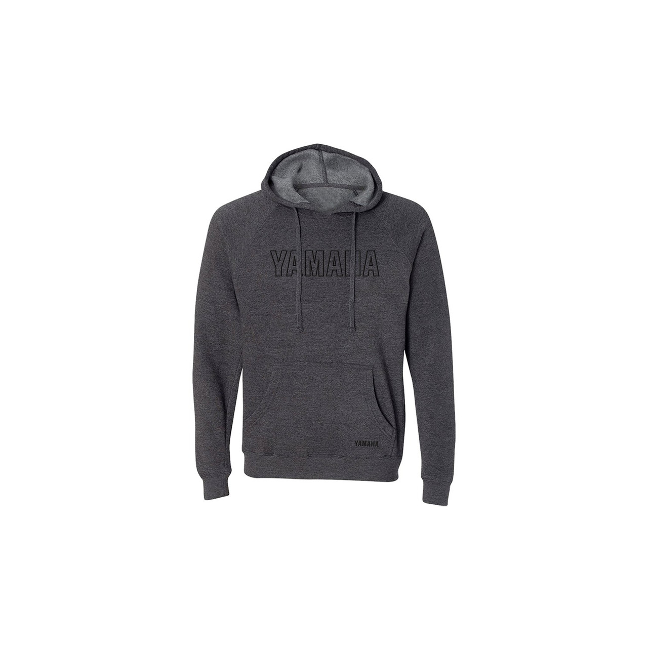 Yamaha New OEM, Men's REVS+ Charcoal Branded Pullover Hoodie, VDF-21FRP-CH-LG