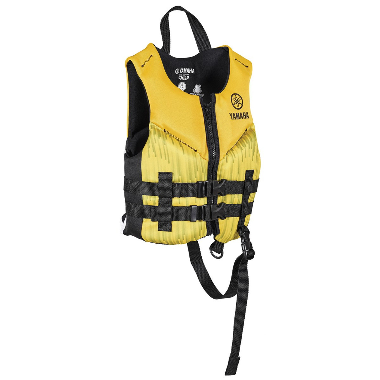 Yamaha New OEM Children's Yellow Neoprene Life Jacket/PFD MAY-21VNE-YL-CH