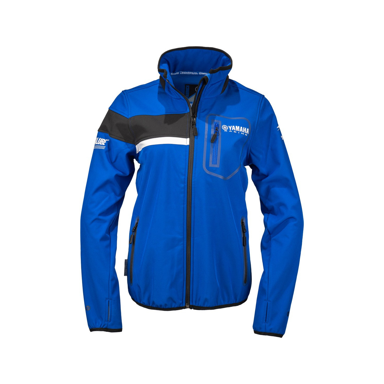 Yamaha New OEM, Paddock Blue Pulse Jacket- Ladies, CRW-20JPP-BL-LG