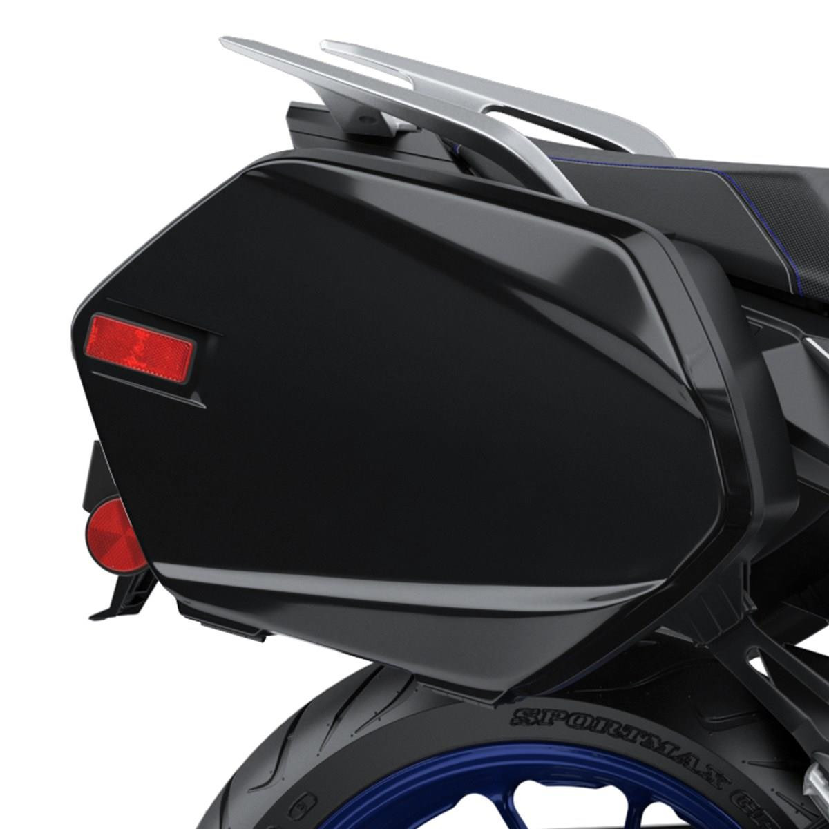 Yamaha OEM "Saddlebag, Right - Armor Gray", B1J-F84H0-T0-00
