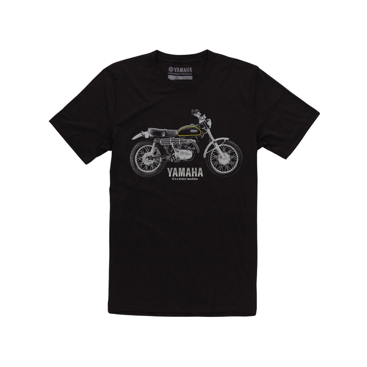 Yamaha New OEM, Heritage RT1 Enduro Tee- Men's, VDF-21THG-BN-SM