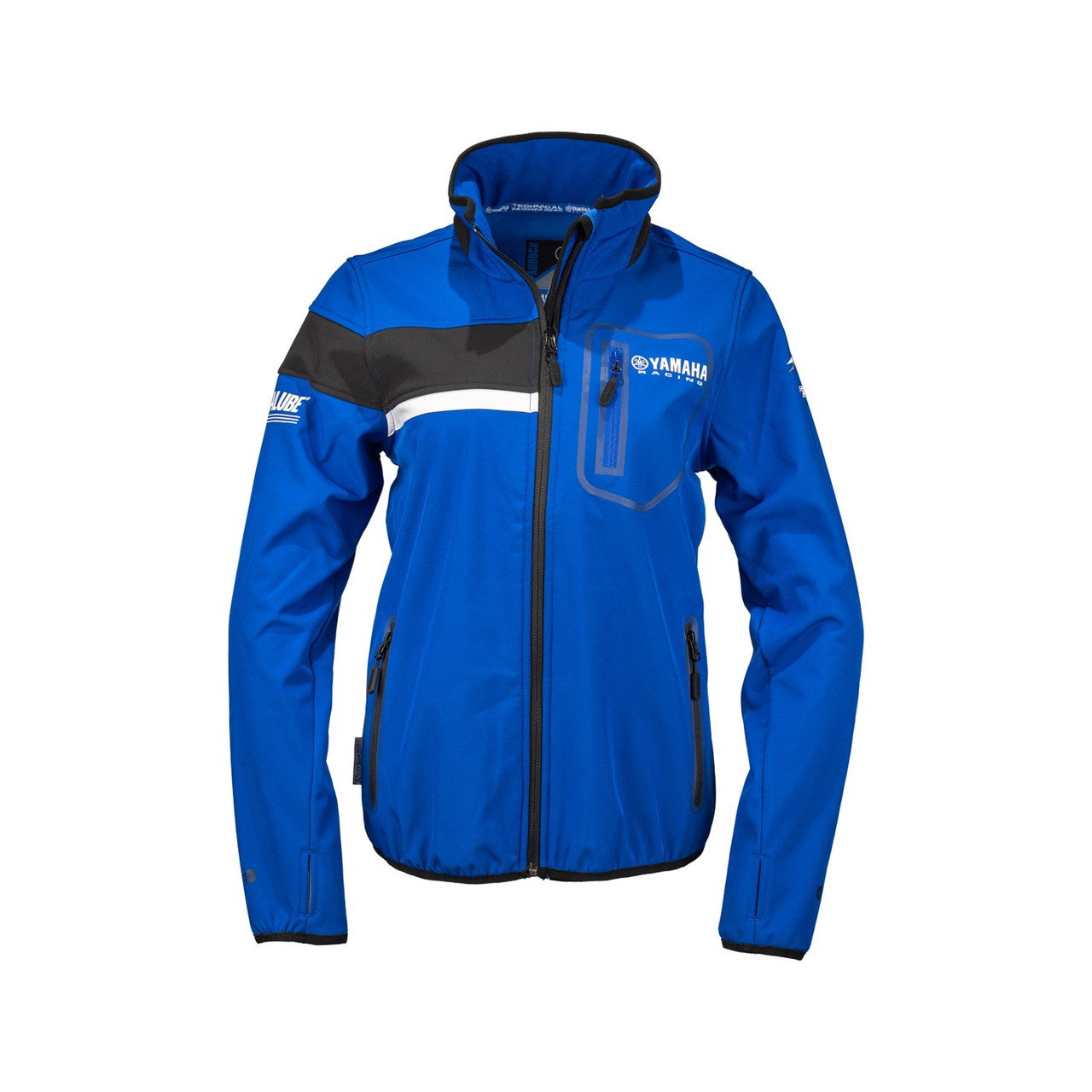 Yamaha New OEM, Paddock Blue Pulse Jacket- Ladies, CRW-20JPP-BL-MD