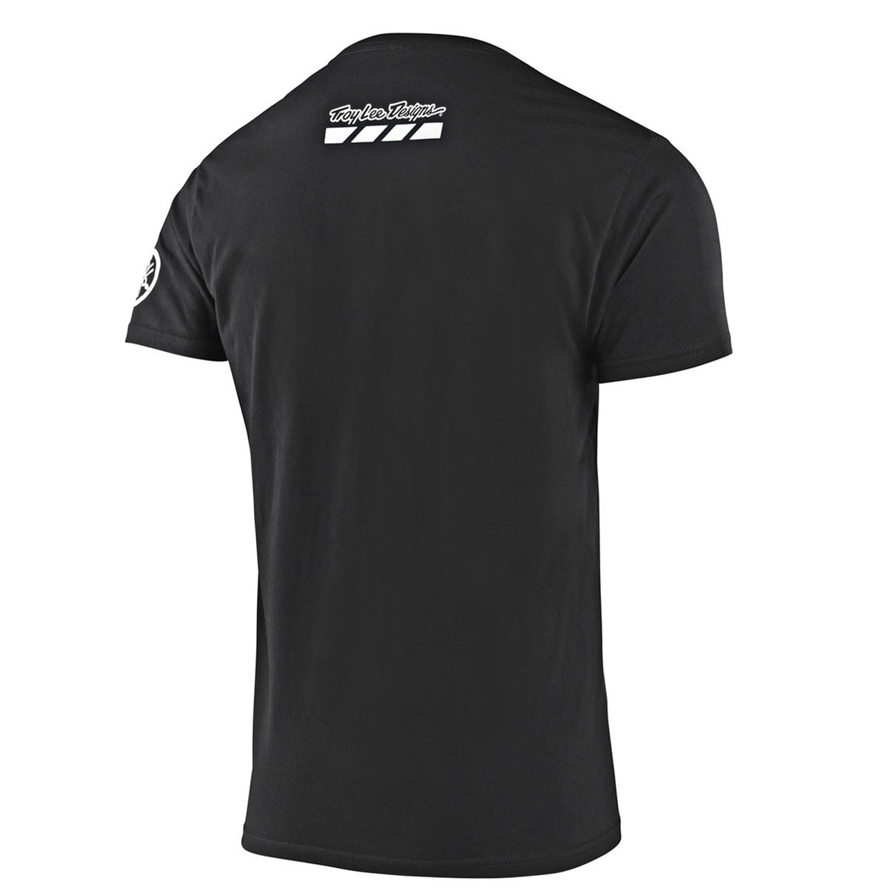 Yamaha New OEM, Branded Troy Lee Men's L4 Short Sleeve Tee, VDF-20TL4-BK-LG