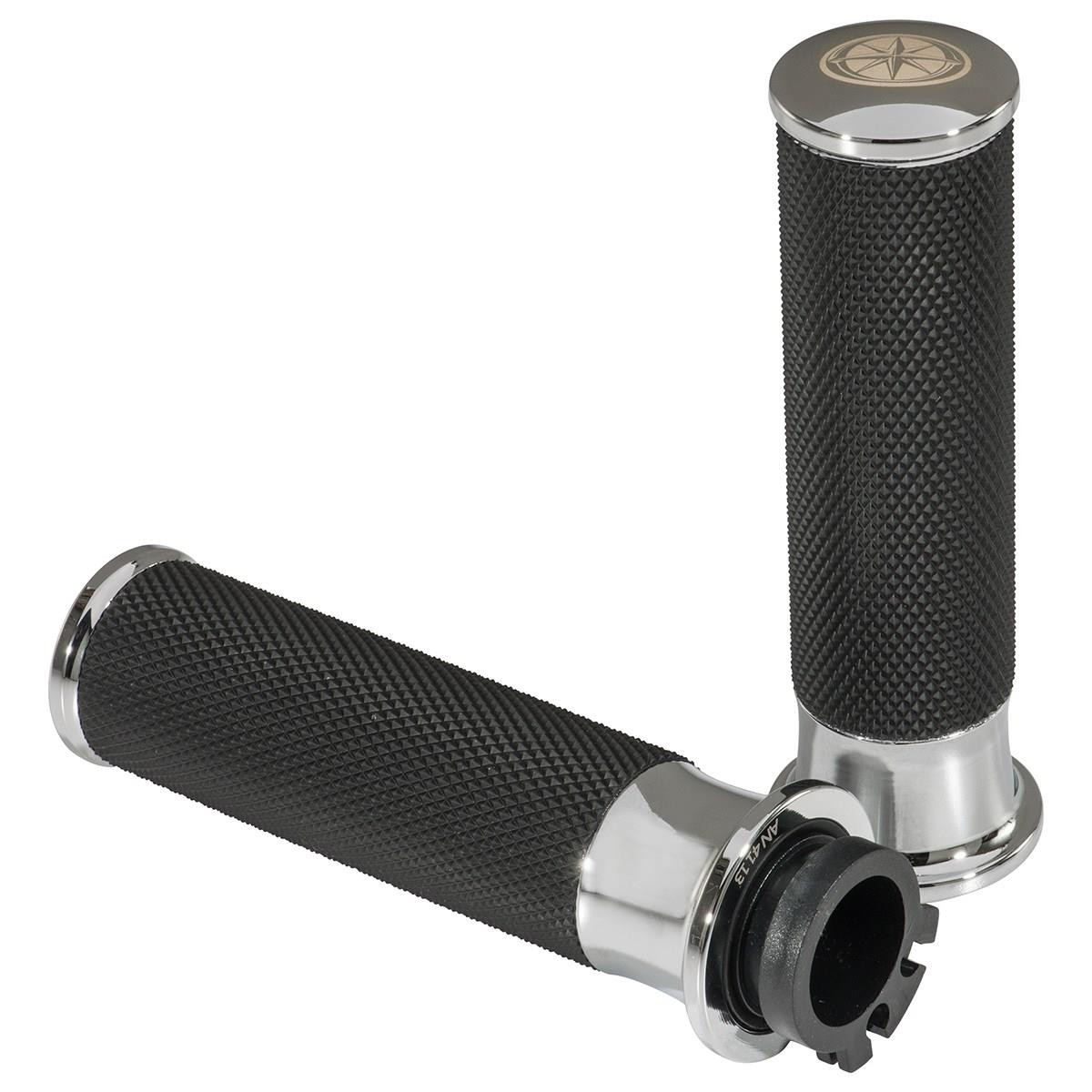 Yamaha OEM Grip Kit, Chrome, 1TP-F62B0-S0-00