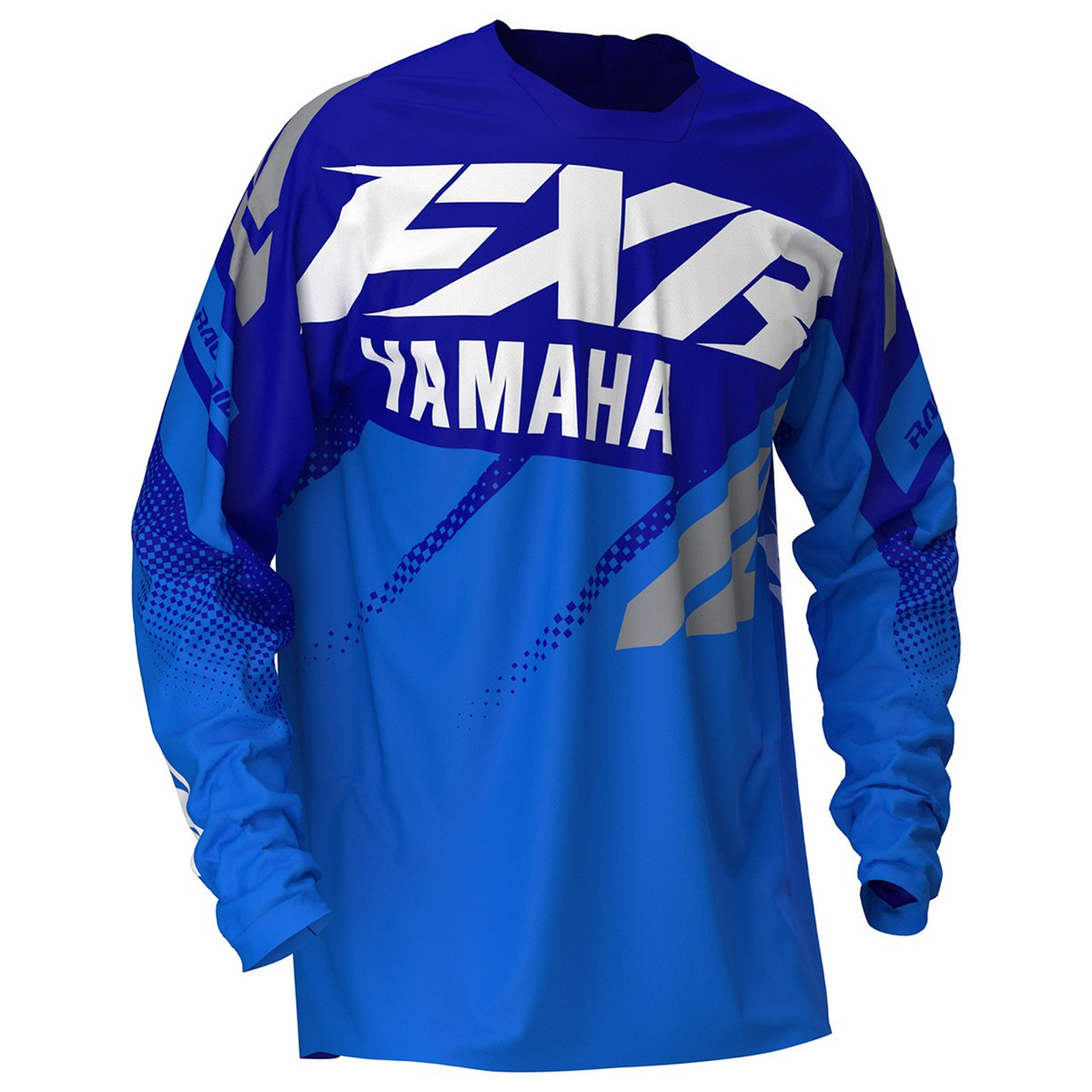 Yamaha New OEM, Branded FXR Men's Polyester Clutch MX Jersey, 203-30349-04-10