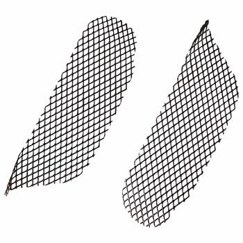 Yamaha OEM Mesh Side Covers - Black, 1WS-F17J0-T0-00