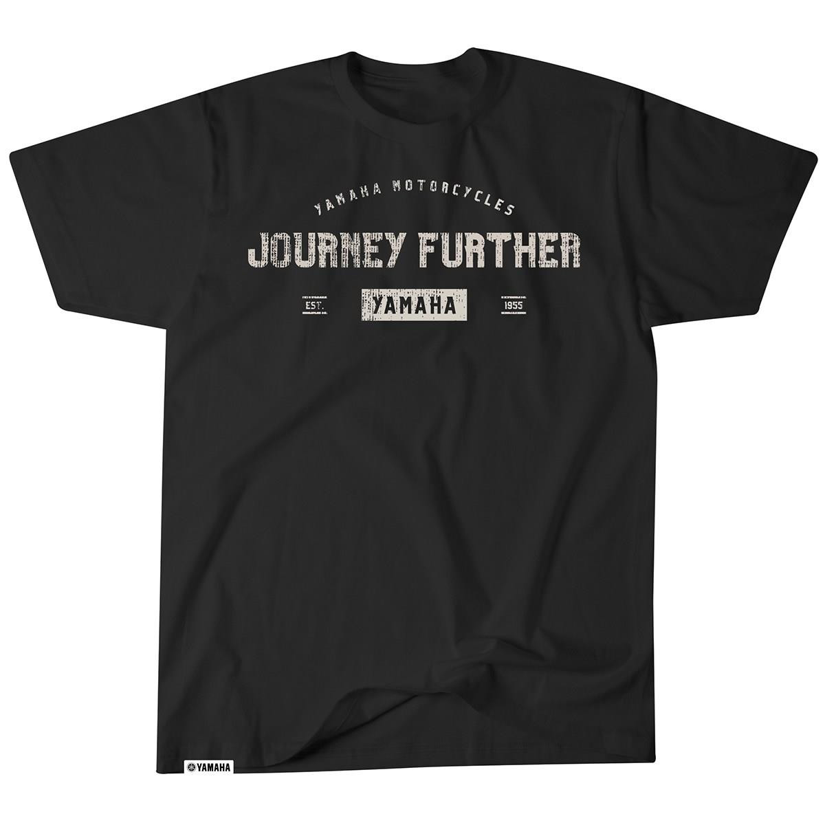 Yamaha OEM Tee-Journey Further Rol Bk, CRP-19TRD-BK-3X