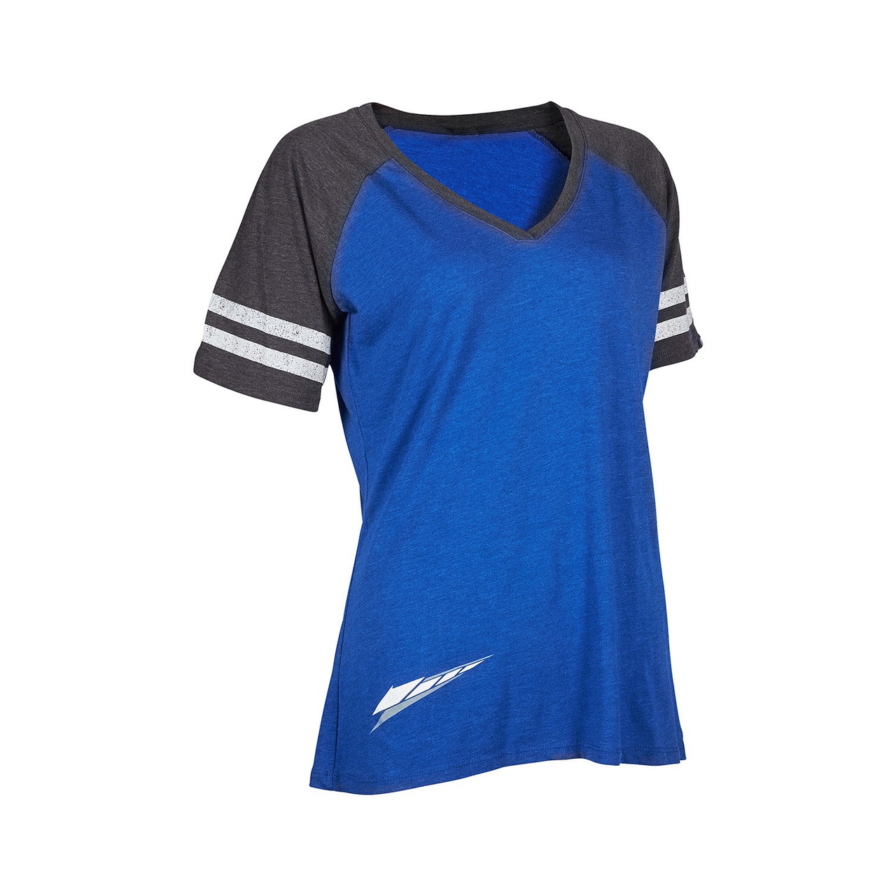 Yamaha New OEM Ladies 3X Tracks Racing Jersey SS T-Shirt, CRW-17TTK-BL-3X