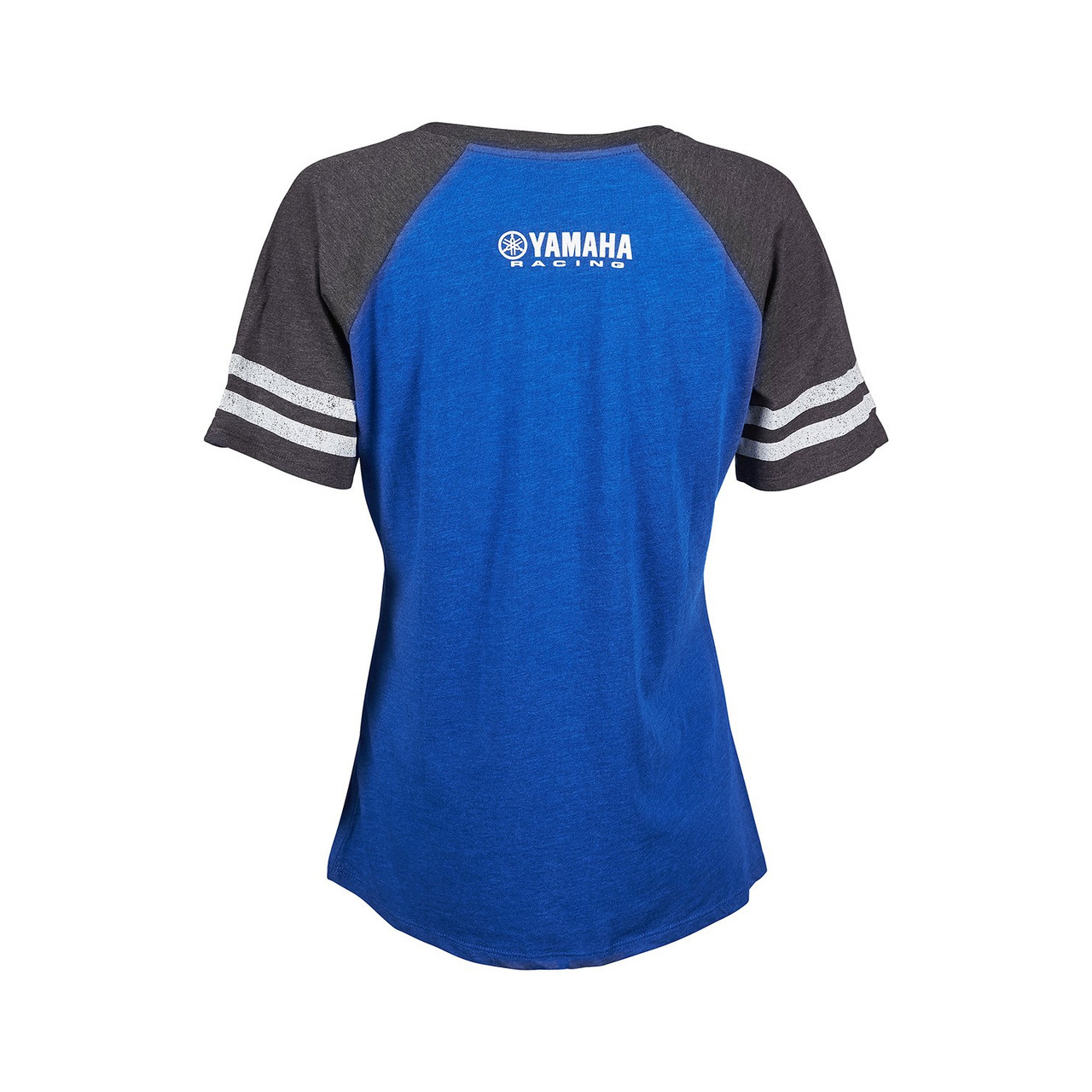 Yamaha New OEM Ladies 3X Tracks Racing Jersey SS T-Shirt, CRW-17TTK-BL-3X