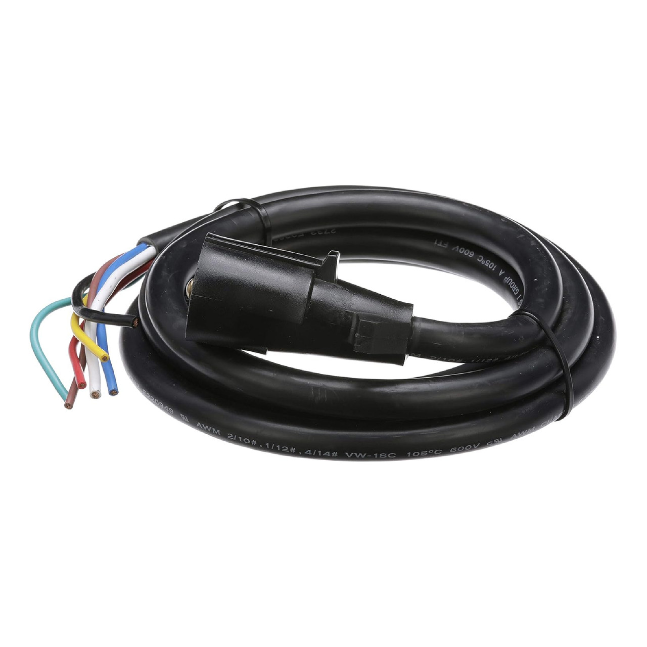 Seachoice New Trailer Molded Connector 7 Way 8 Ft., 50-58111